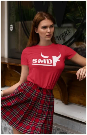 SMD Heritage Fitted Red Female (2)