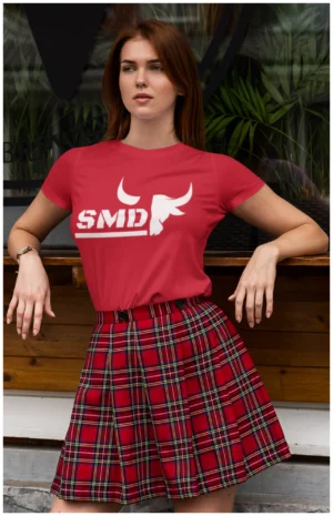 SMD Heritage Fitted Red Female (4)