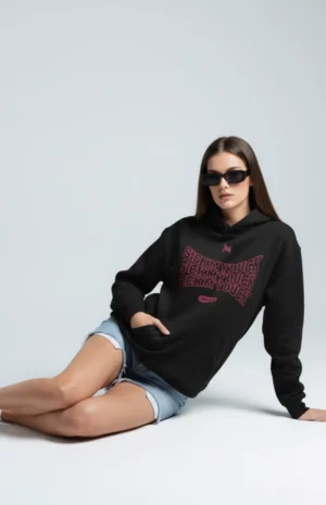 echo black women hoodie